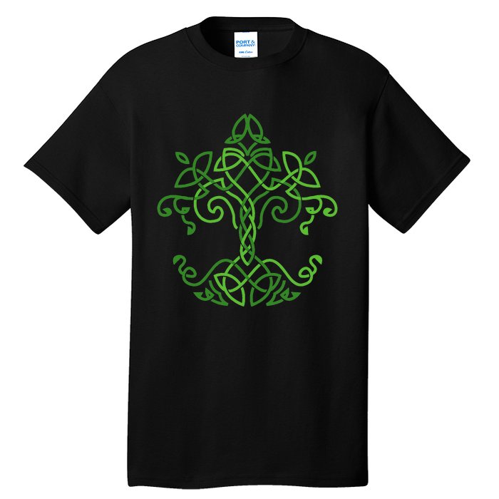 celtic Clover Leaf Party Saint Shenanigan Clover Irishman Tall T-Shirt