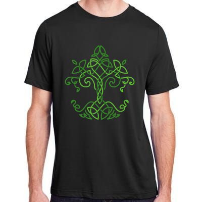 celtic Clover Leaf Party Saint Shenanigan Clover Irishman Adult ChromaSoft Performance T-Shirt