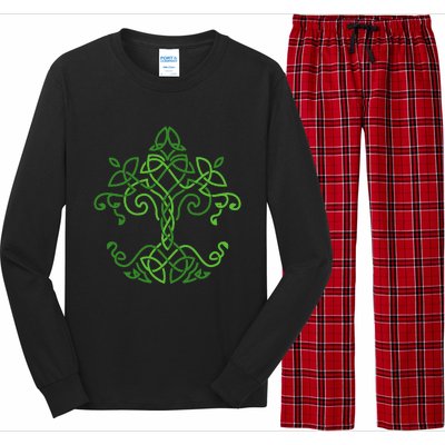 celtic Clover Leaf Party Saint Shenanigan Clover Irishman Long Sleeve Pajama Set