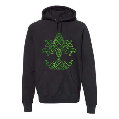 celtic Clover Leaf Party Saint Shenanigan Clover Irishman Premium Hoodie