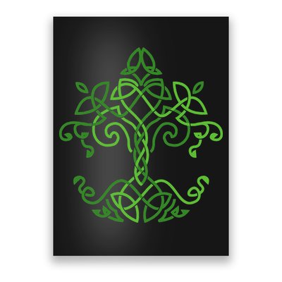 celtic Clover Leaf Party Saint Shenanigan Clover Irishman Poster