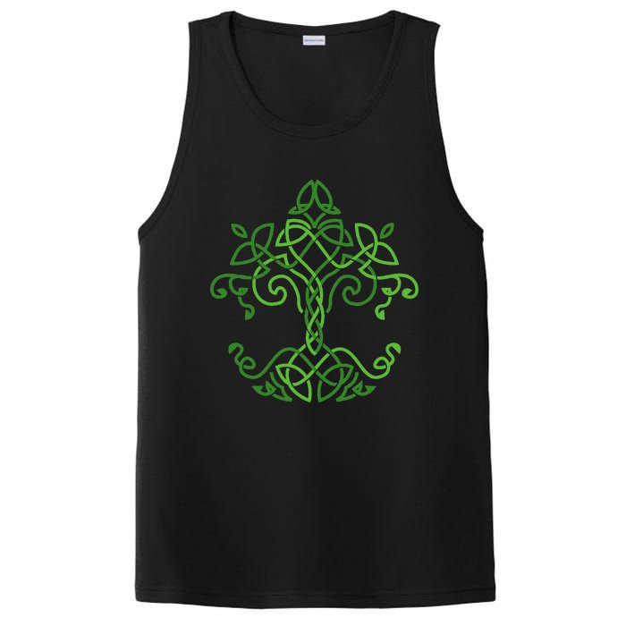 celtic Clover Leaf Party Saint Shenanigan Clover Irishman PosiCharge Competitor Tank