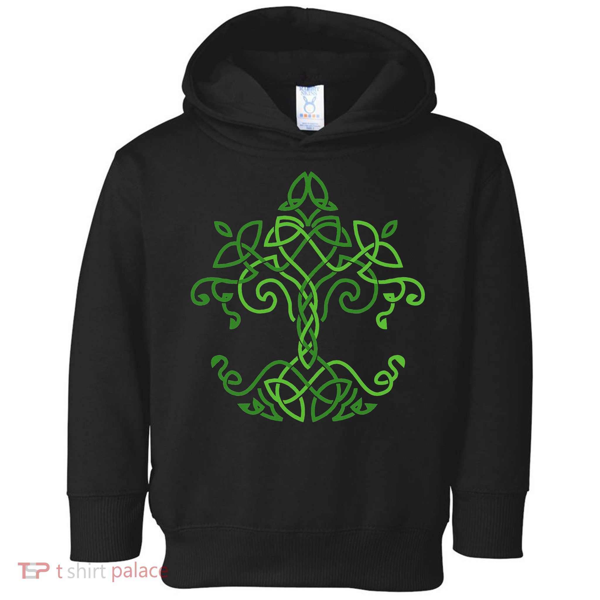 celtic Clover Leaf Party Saint Shenanigan Clover Irishman Toddler Hoodie