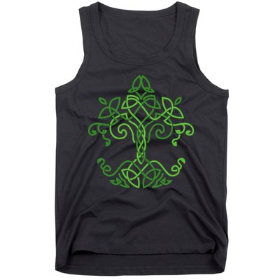 celtic Clover Leaf Party Saint Shenanigan Clover Irishman Tank Top