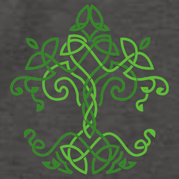 celtic Clover Leaf Party Saint Shenanigan Clover Irishman Vector Backpack