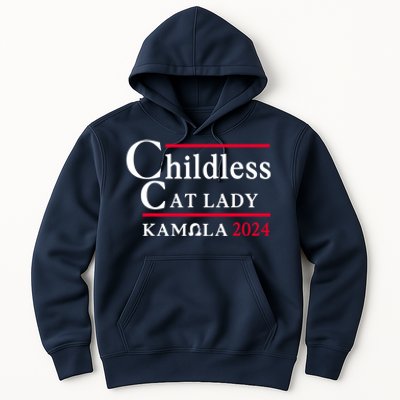 Childless Cat Ladies For Kamala 2024 Hoodie