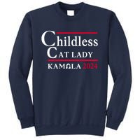 Childless Cat Ladies For Kamala 2024 Sweatshirt