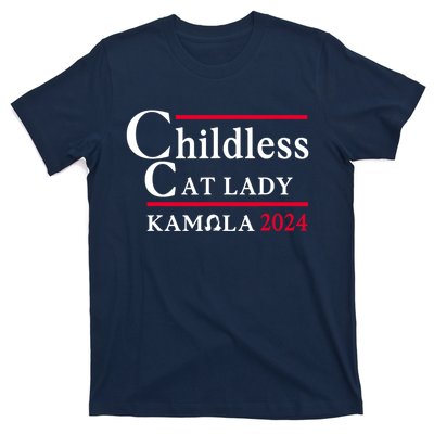 Childless Cat Ladies For Kamala 2024 T-Shirt