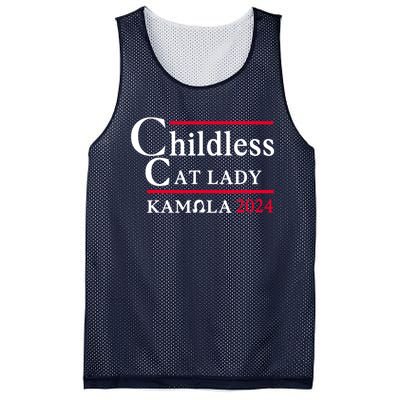 Childless Cat Ladies For Kamala 2024 Mesh Reversible Basketball Jersey Tank