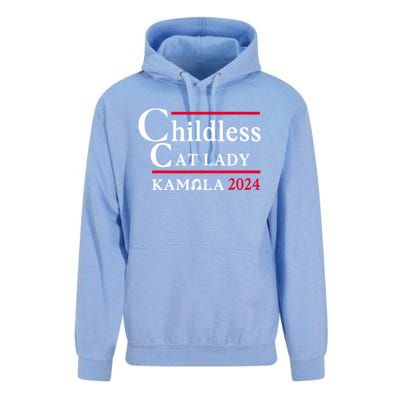 Childless Cat Ladies For Kamala 2024 Unisex Surf Hoodie