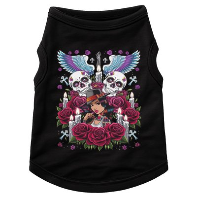 Chicano Chicana La Raza Barrio Tattoo Art Death Doggie Tank