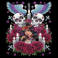 Chicano Chicana La Raza Barrio Tattoo Art Death Poster