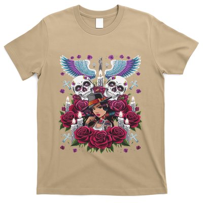 Chicano Chicana La Raza Barrio Tattoo Art Death T-Shirt