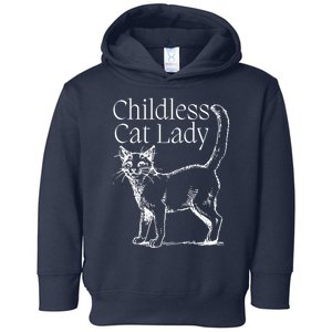 Childless Cat Ladies For Kamala 2024 Toddler Hoodie