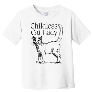 Childless Cat Ladies For Kamala 2024 Toddler T-Shirt