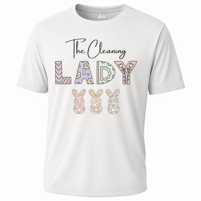 Cute Cleaning Lady Easter Performance Shirt