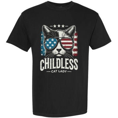 Childless Cat Lady 2024 Garment-Dyed Heavyweight T-Shirt