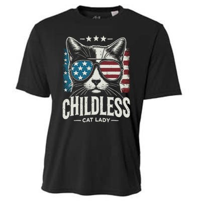 Childless Cat Lady 2024 Cooling Performance Crew T-Shirt