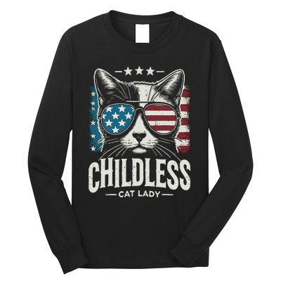 Childless Cat Lady 2024 Long Sleeve Shirt