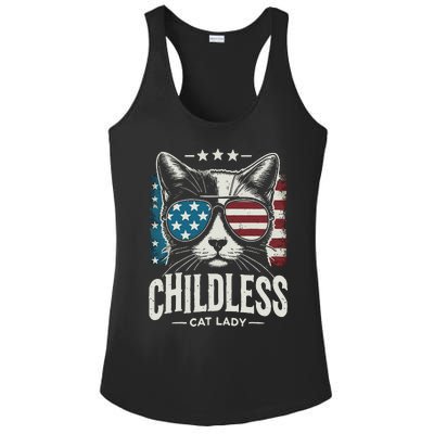 Childless Cat Lady 2024 Ladies PosiCharge Competitor Racerback Tank