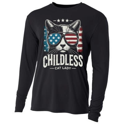 Childless Cat Lady 2024 Cooling Performance Long Sleeve Crew