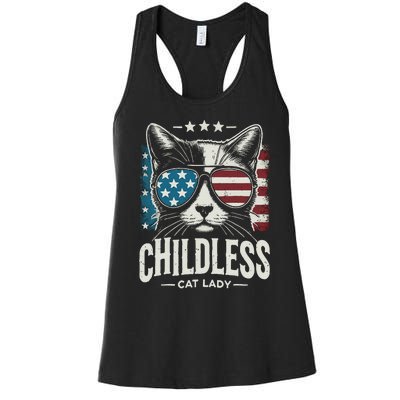 Childless Cat Lady 2024 Women's Racerback Tank