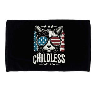 Childless Cat Lady 2024 Microfiber Hand Towel