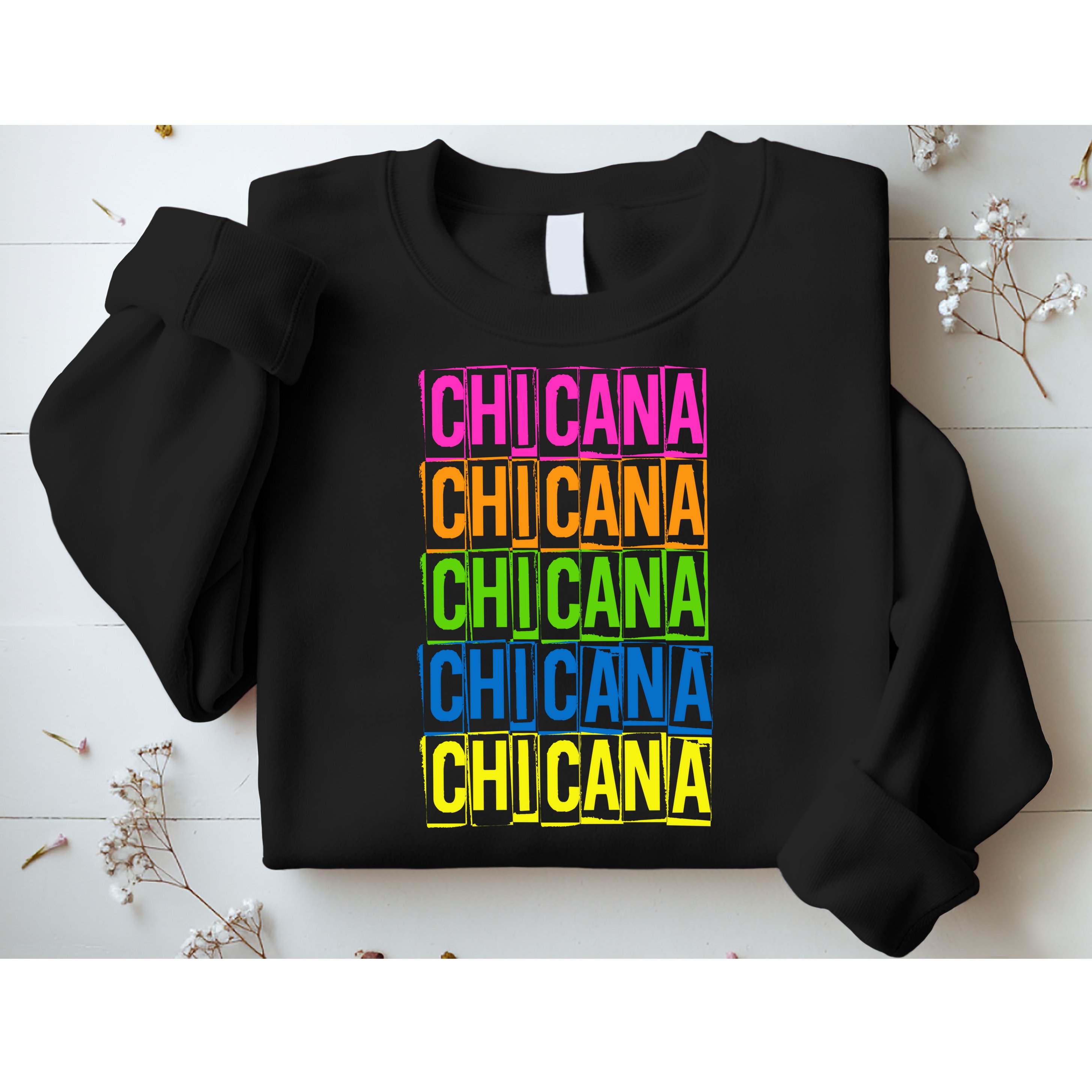 Chicana Colorful Latina Sweatshirt