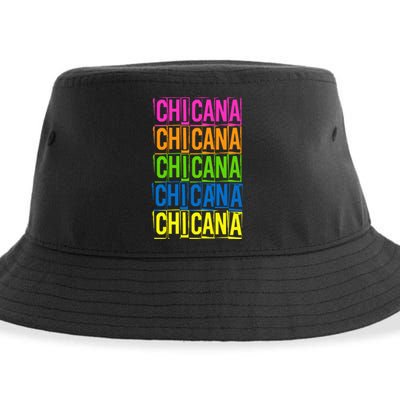 Chicana Colorful Latina Sustainable Bucket Hat