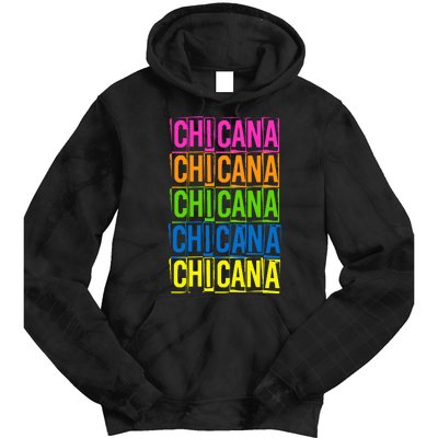 Chicana Colorful Latina Tie Dye Hoodie