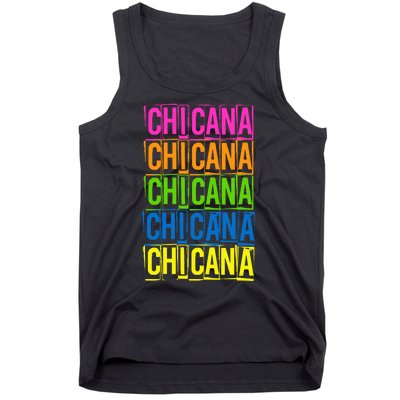 Chicana Colorful Latina Tank Top