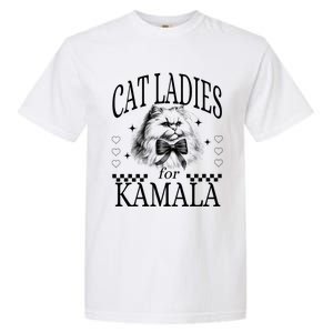 Childless Cat Lady Cat Ladies For Kamala Garment-Dyed Heavyweight T-Shirt