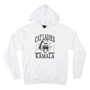 Childless Cat Lady Cat Ladies For Kamala Hoodie