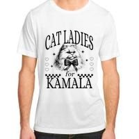 Childless Cat Lady Cat Ladies For Kamala Adult ChromaSoft Performance T-Shirt