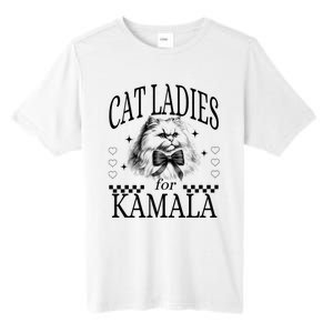 Childless Cat Lady Cat Ladies For Kamala Tall Fusion ChromaSoft Performance T-Shirt