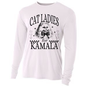 Childless Cat Lady Cat Ladies For Kamala Cooling Performance Long Sleeve Crew