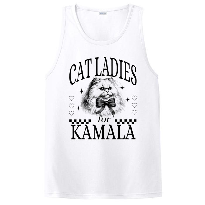 Childless Cat Lady Cat Ladies For Kamala PosiCharge Competitor Tank