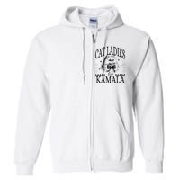 Childless Cat Lady Cat Ladies For Kamala Full Zip Hoodie