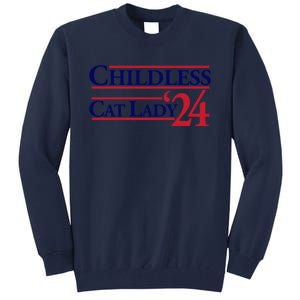 Childless Cat Lady Tall Sweatshirt