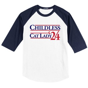 Childless Cat Lady Baseball Sleeve Shirt