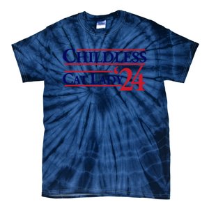 Childless Cat Lady Tie-Dye T-Shirt