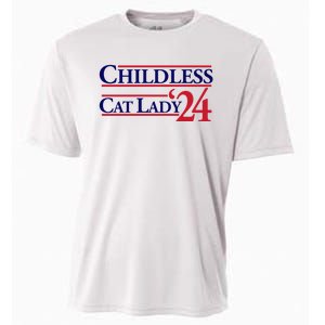 Childless Cat Lady Cooling Performance Crew T-Shirt