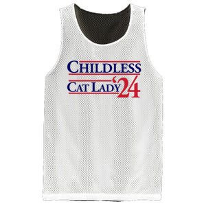 Childless Cat Lady Mesh Reversible Basketball Jersey Tank