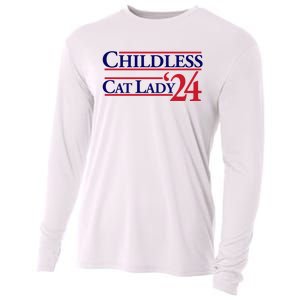 Childless Cat Lady Cooling Performance Long Sleeve Crew