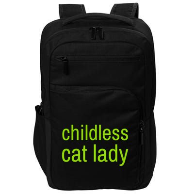 Childless Cat Lady Funny Vote 2024 Impact Tech Backpack