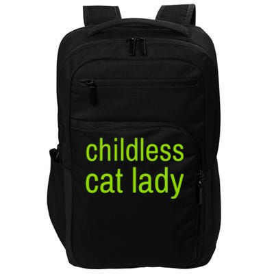 Childless Cat Lady Funny Vote 2024 Impact Tech Backpack