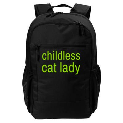 Childless Cat Lady Funny Vote 2024 Daily Commute Backpack