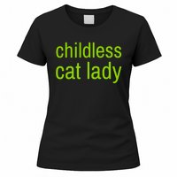 Childless Cat Lady Funny Vote 2024 Women's T-Shirt