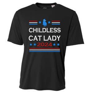 Childless Cat Lady 2024 Cooling Performance Crew T-Shirt