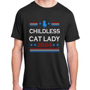 Childless Cat Lady 2024 Adult ChromaSoft Performance T-Shirt